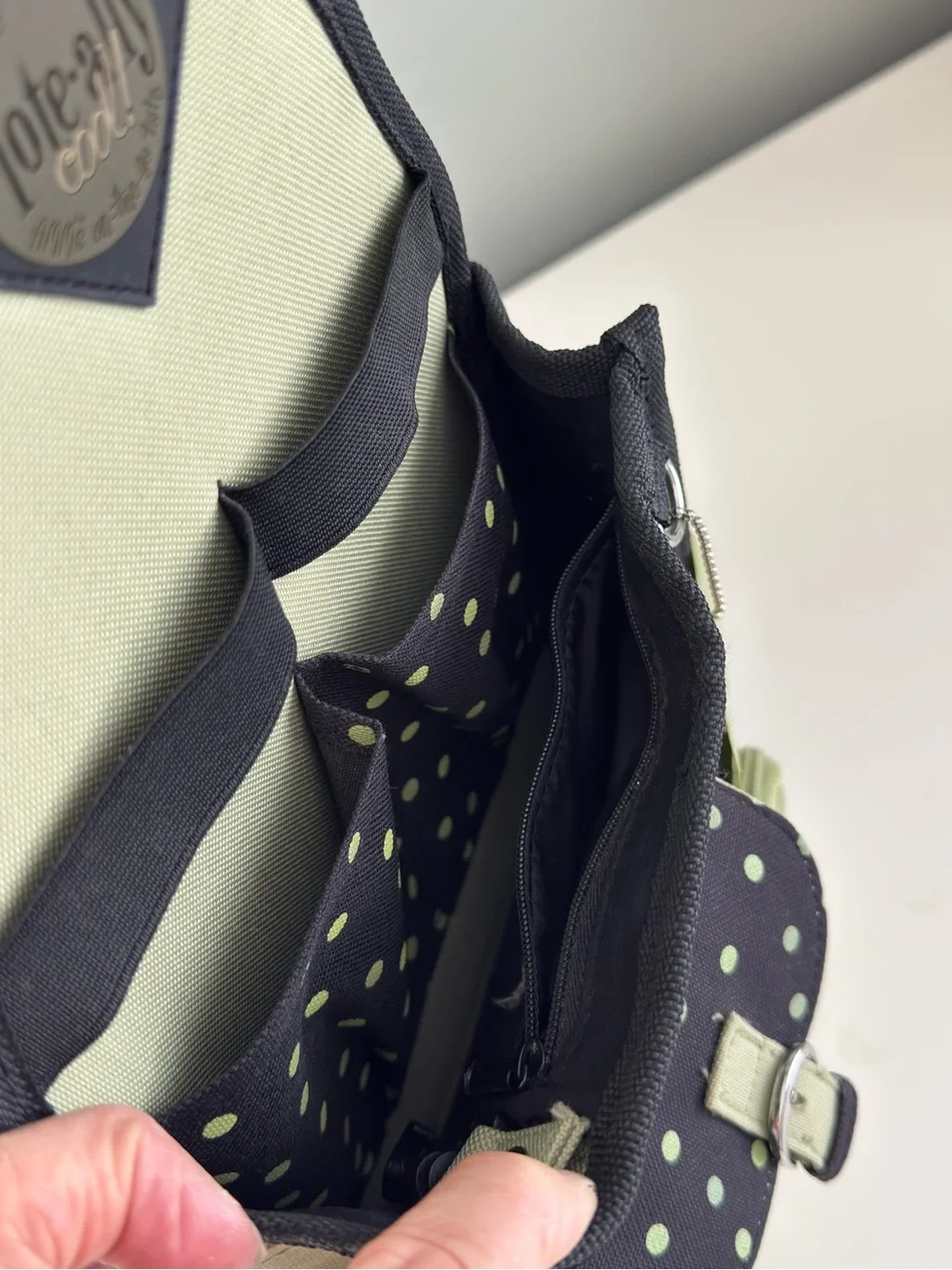 Light green and Black Craft Caddy